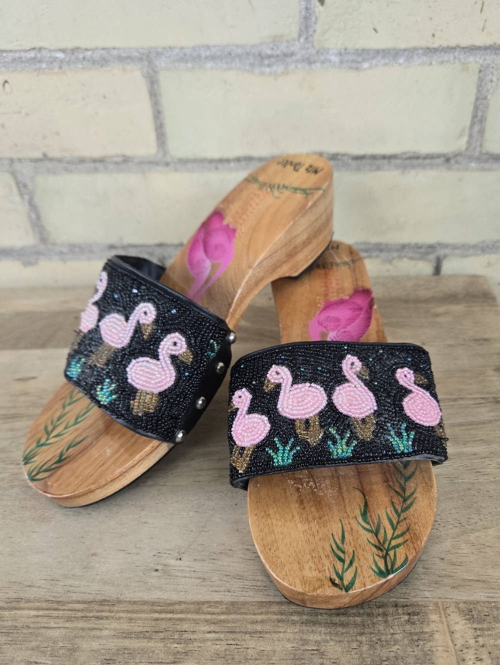 Vintage Beaded Clogs - Picture 9 of 10